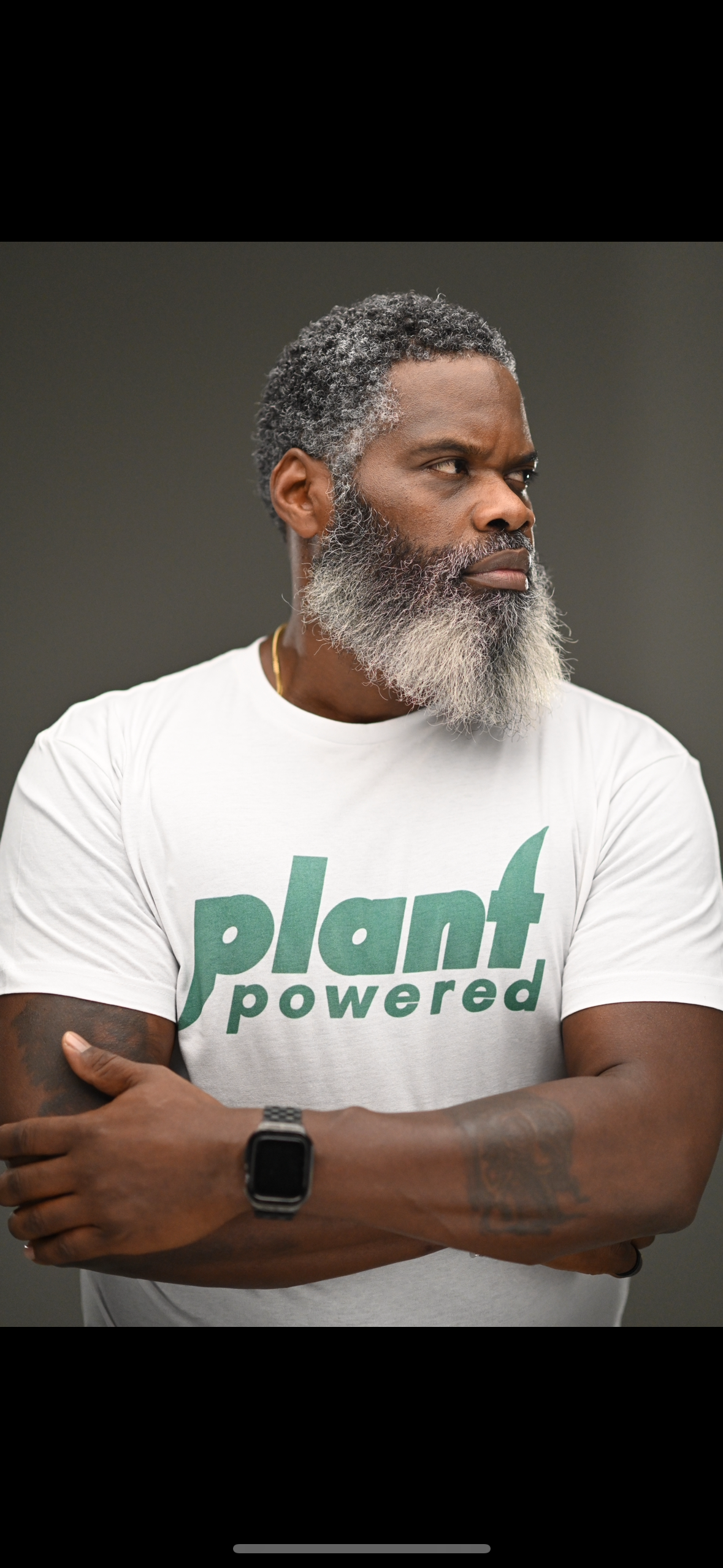 Plant powered tee